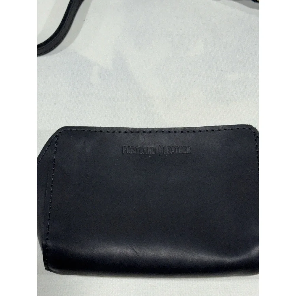 Portland Leather Goods Bag Basic Black Adjustable Waist Belt
